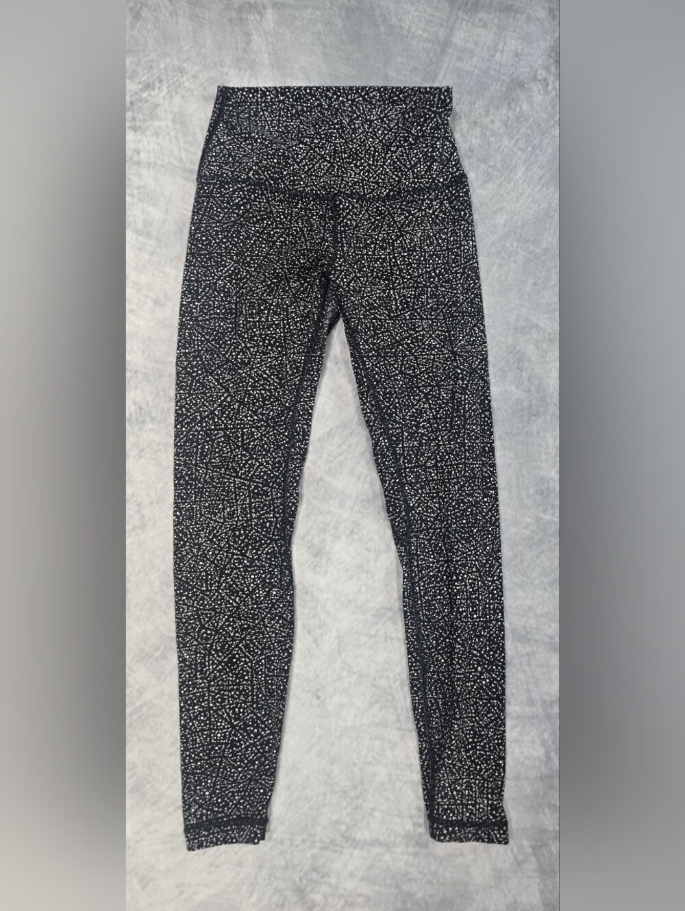 lululemon athletica Black and White Speckle Leggings